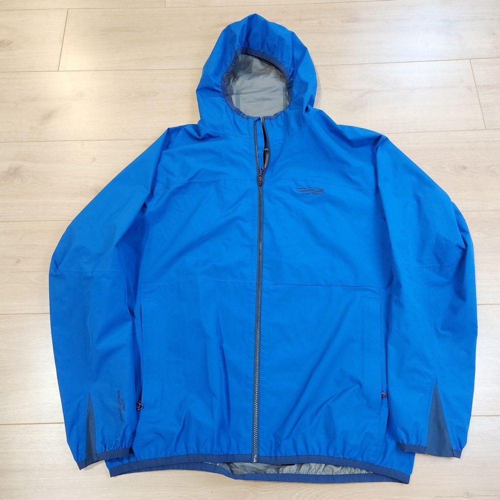 Sitka Gear Nimbus Jacket Mens Large Hooded Lightweight Gore Windstopper Hiking‎